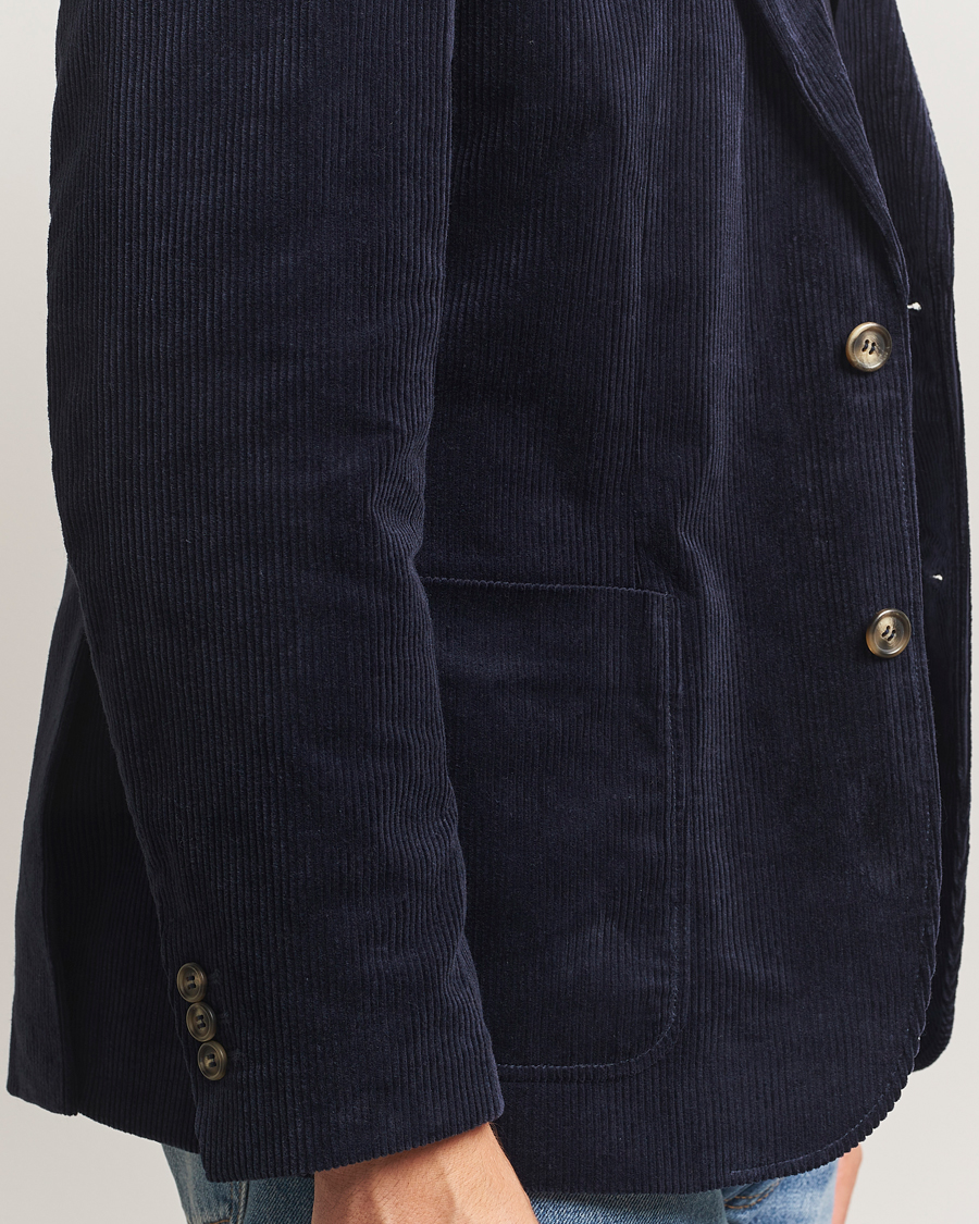 Herre | Dressjakker | GANT | Corduroy Blazer Evening Blue