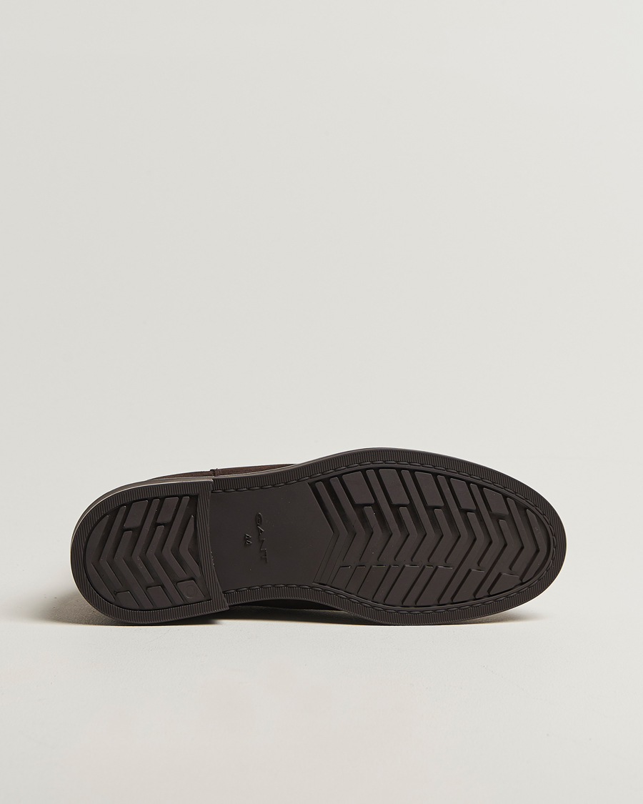 Herre | Støvler | GANT | Prepdale Suede Chelsea Boot Espresso Brown