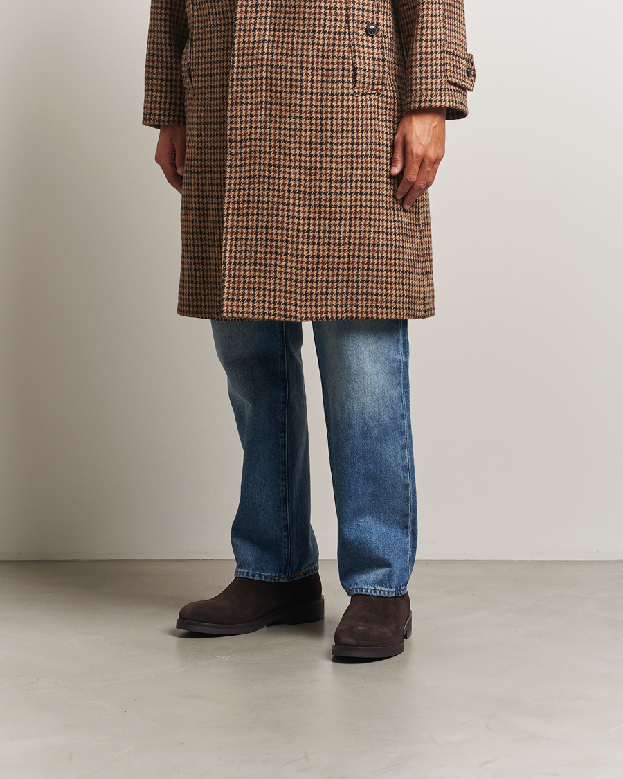Herre | Støvler | GANT | Prepdale Suede Chelsea Boot Espresso Brown