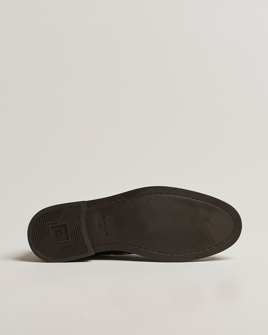 Herre | Loafers | GANT | Lozham Leather Tassle Loafer Dark Brown
