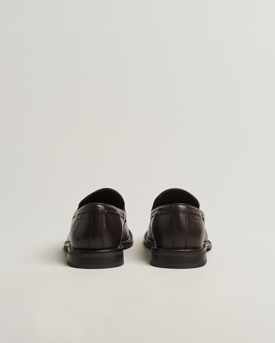 Herre | Loafers | GANT | Lozham Leather Tassle Loafer Dark Brown