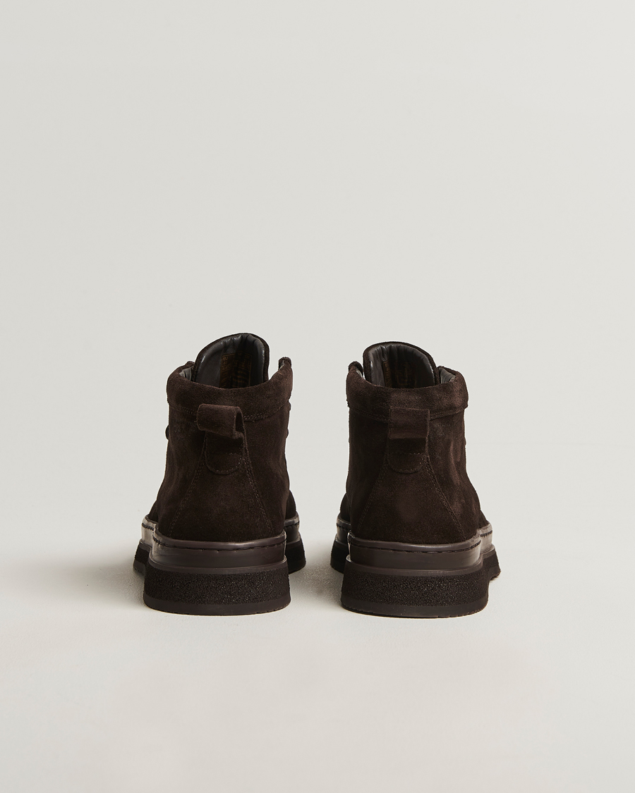 Herre | Støvler | GANT | Blistown Suede Moc Toe Boot Espresso Brown