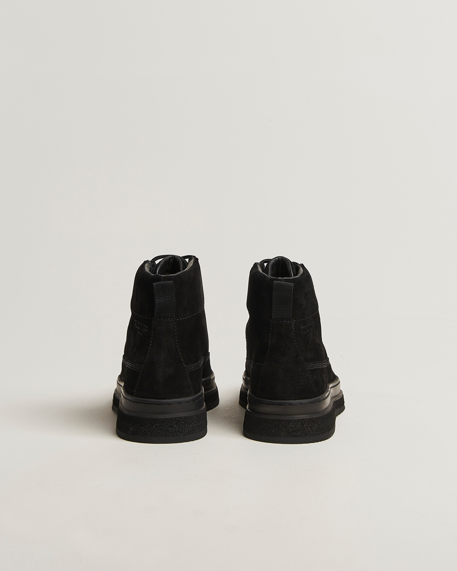 Herre | Støvler | GANT | Blistown Shearling Suede Boot Black