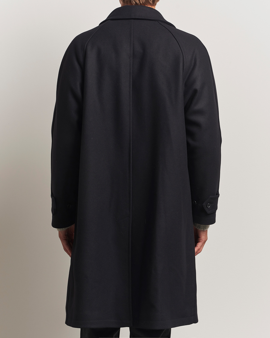 Herre | Jakker | Gloverall | Wool Mac Coat Black