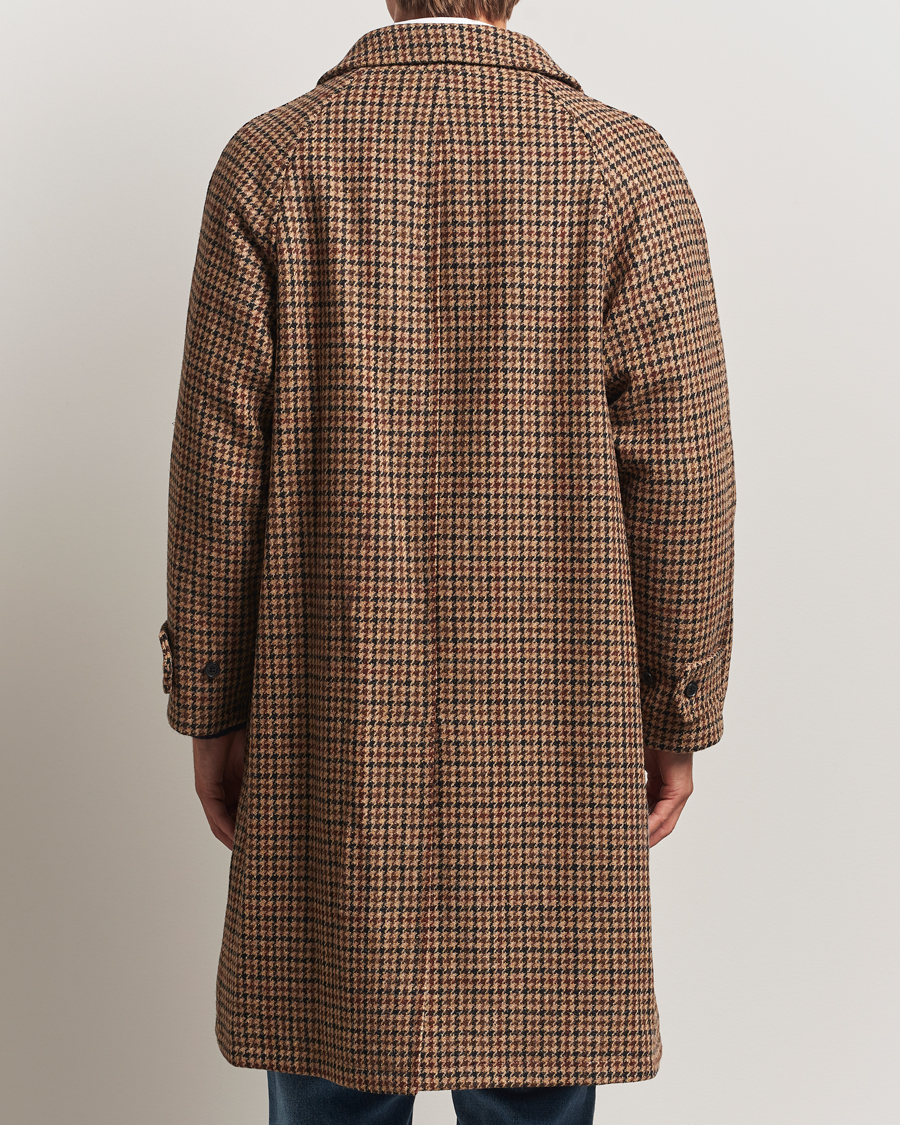Herre | Jakker | Gloverall | Harris Tweed Mac Coat Brown