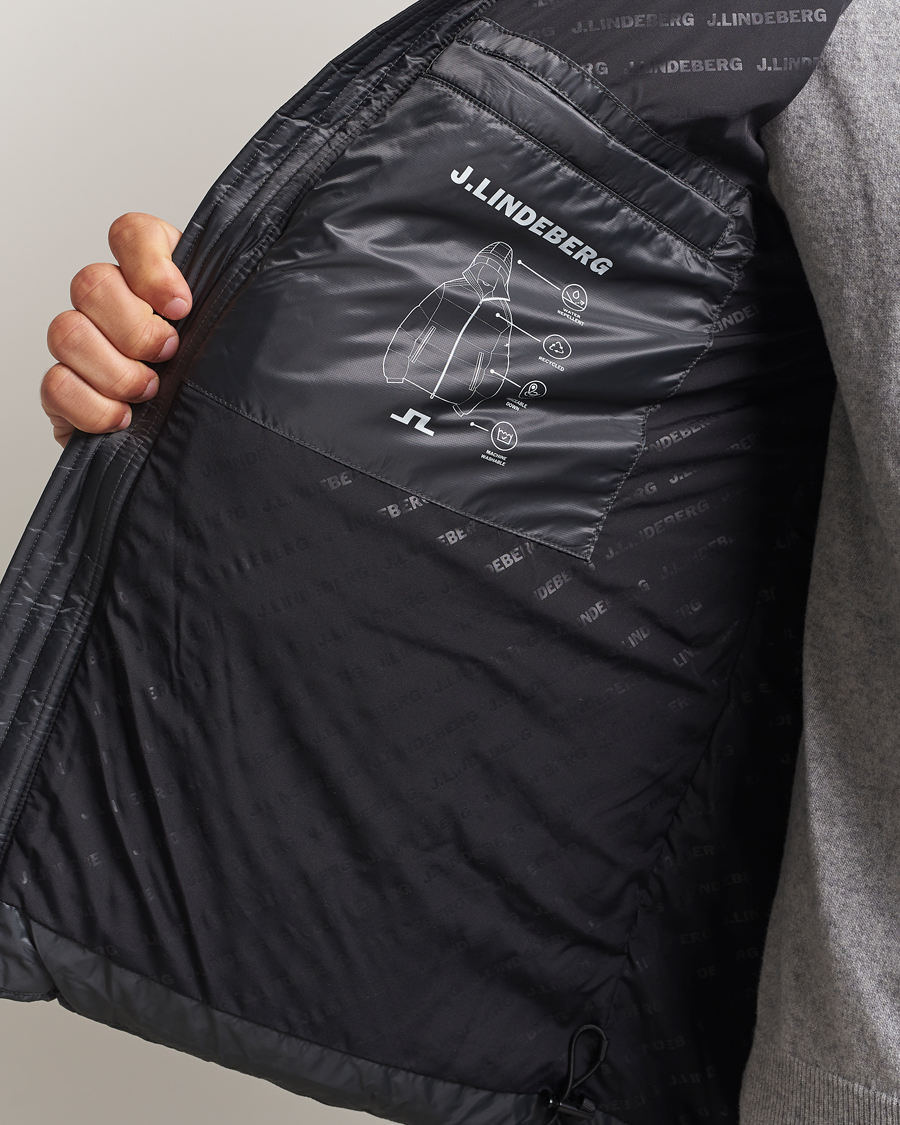 Herre | Jakker | J.Lindeberg | Daryl Down Hooded Jacket Asphalt