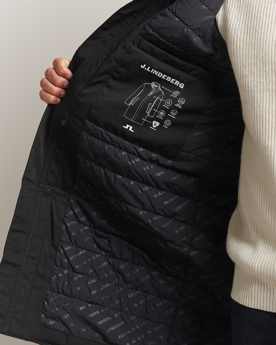 Herre | Jakker | J.Lindeberg | Hassan 2L Padded Coat Black