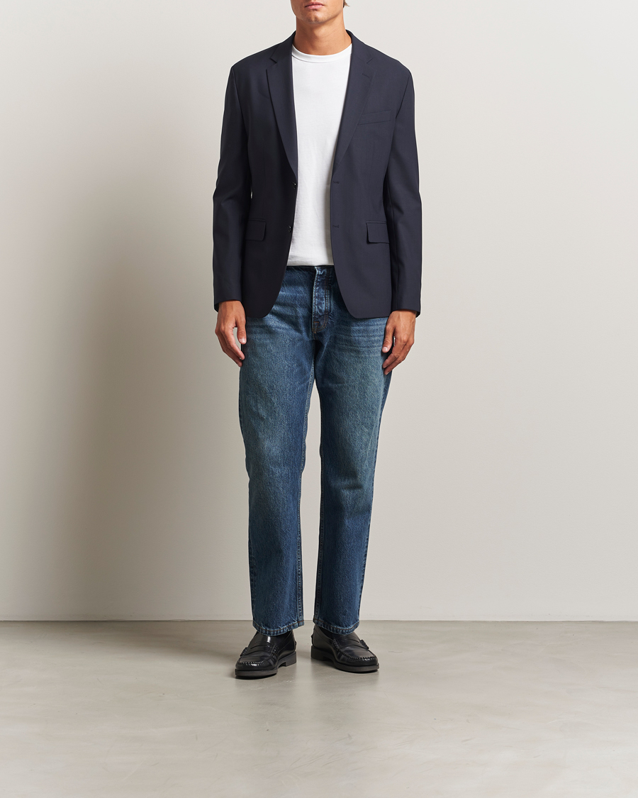 Herre | Dressjakker | J.Lindeberg | Hopper Bi Stretch Blazer Navy