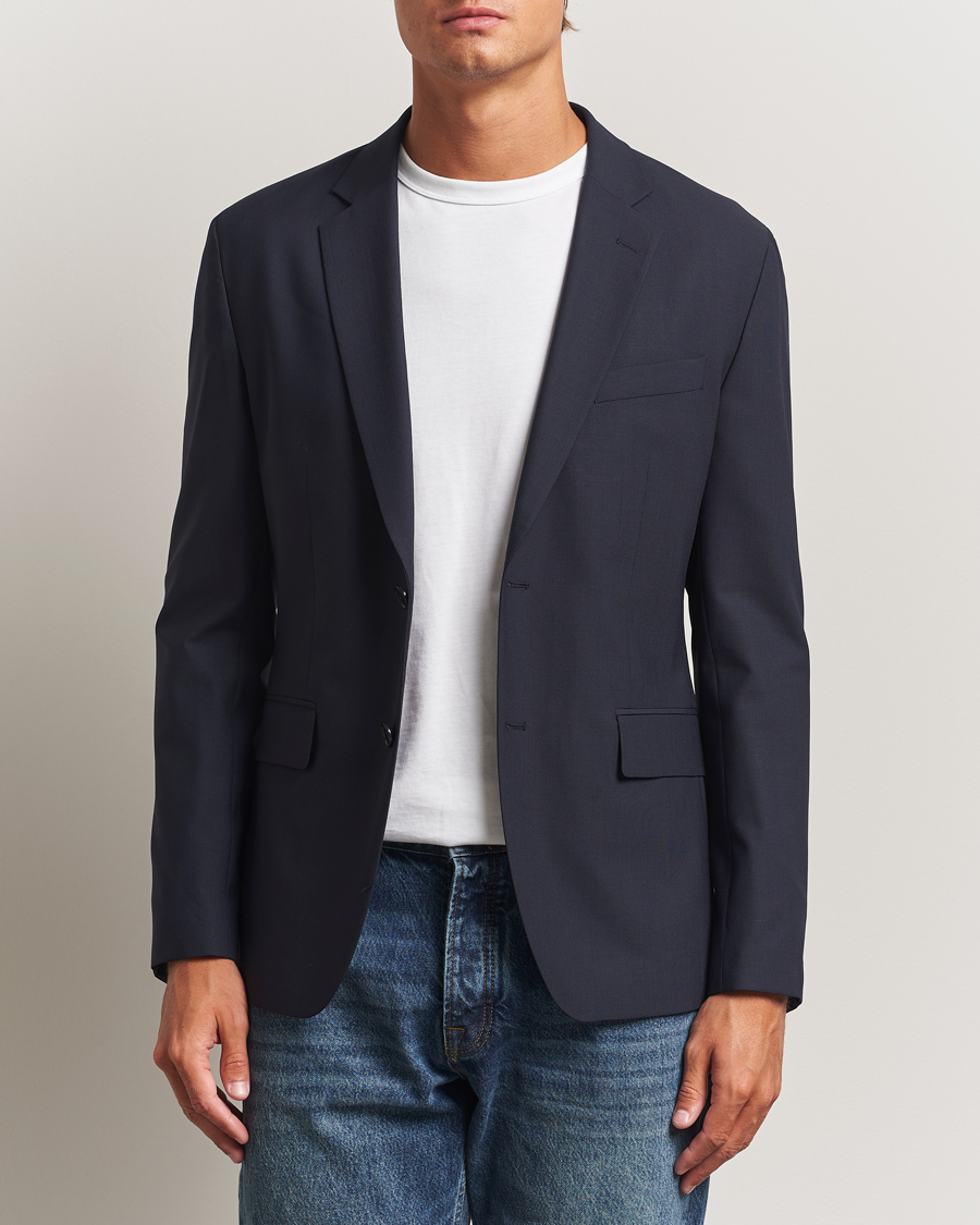 Herre | Dressjakker | J.Lindeberg | Hopper Bi Stretch Blazer Navy
