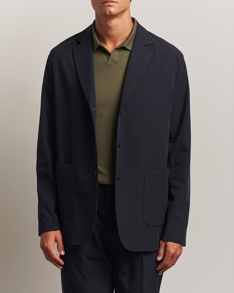 Herre | Dressjakker | J.Lindeberg | Barry WR Tech Blazer Navy
