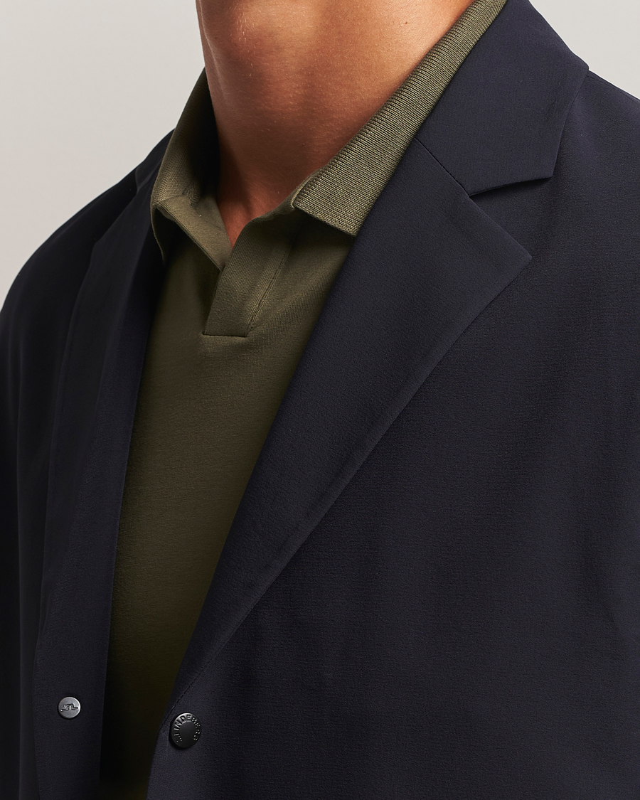 Herre | Dressjakker | J.Lindeberg | Barry WR Tech Blazer Navy
