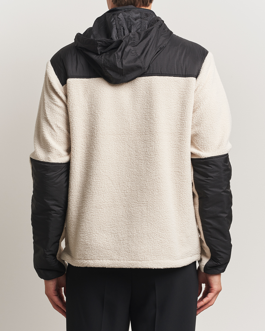 Herre | Gensere | J.Lindeberg | Provo Pile Hooded Full Zip Moonbeam
