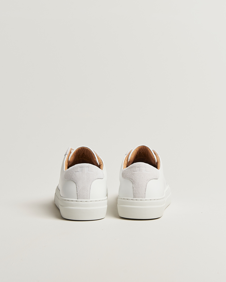 Herre | Sneakers | J.Lindeberg | Art Signature Leather/Suede Sneaker White
