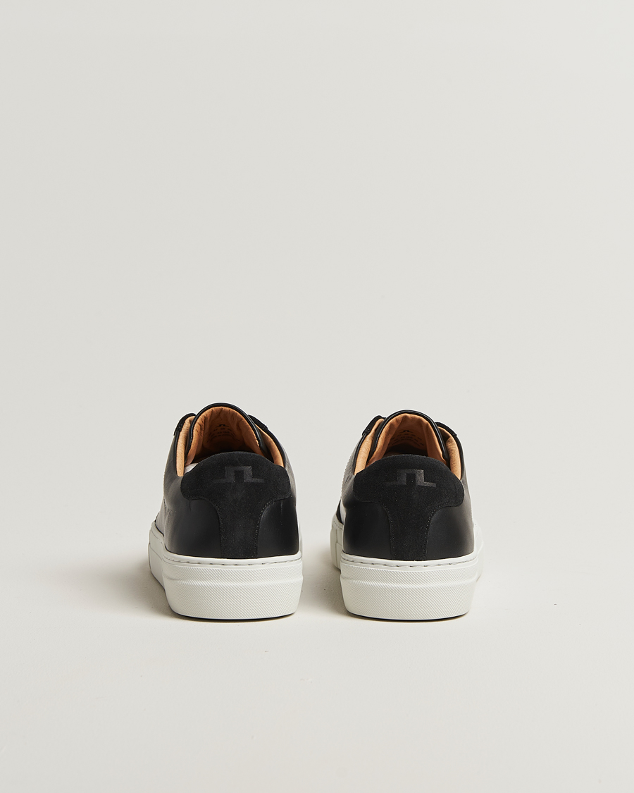 Herre | Sneakers | J.Lindeberg | Art Signature Leather/Suede Sneaker Black