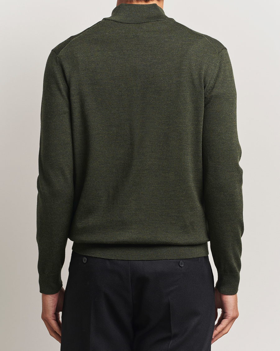 Herre | Gensere | NN07 | Sergio Merino Half Zip Dark Army