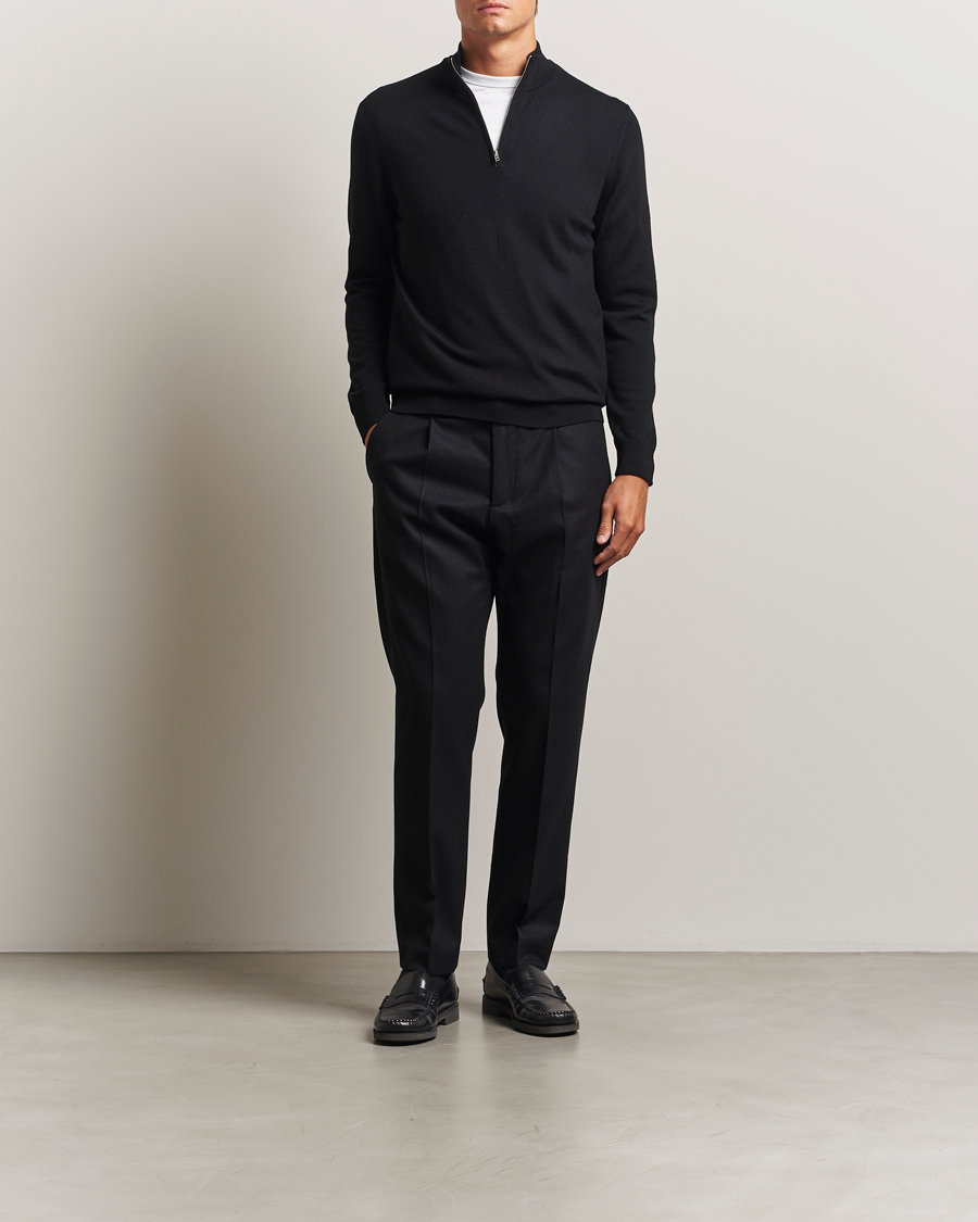 Herre | Gensere | NN07 | Sergio Merino Half Zip Black
