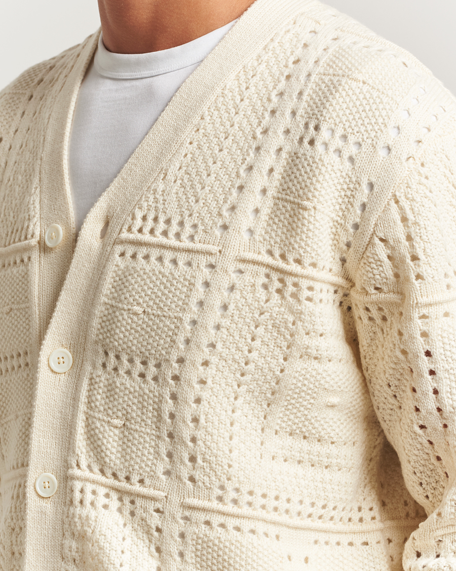 Herre | Gensere | NN07 | Tobias Knitted Cardigan Ivory