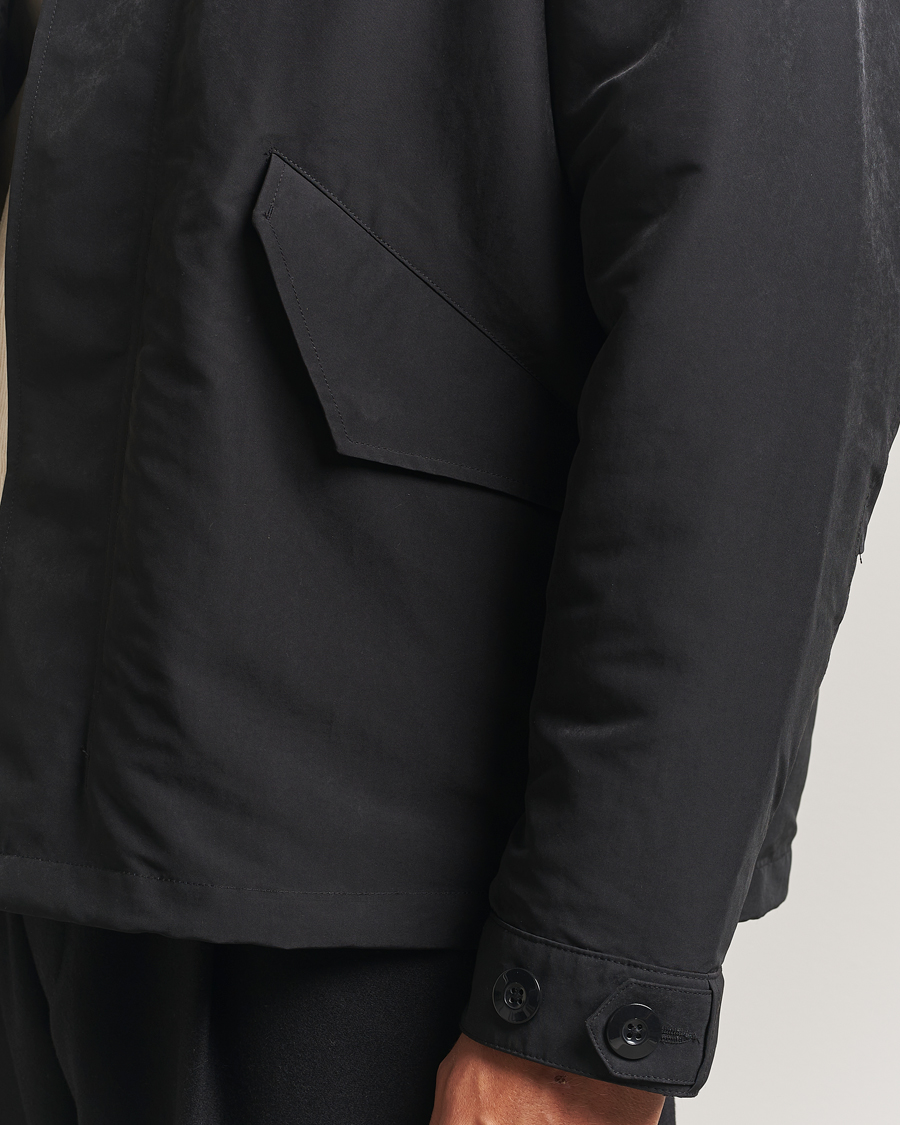 Herre | Jakker | NN07 | Sophus Nylon Bomber Jacket Black