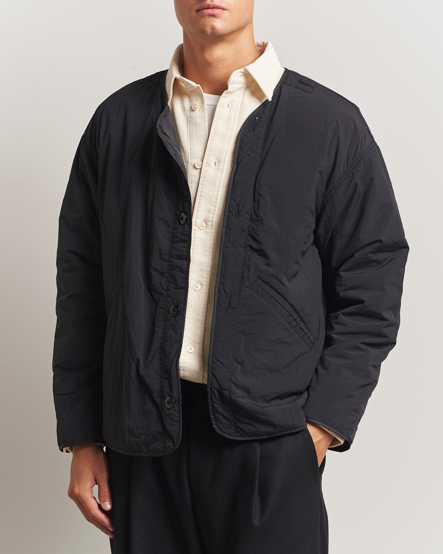 Herre | Jakker | NN07 | Sophus Nylon Bomber Jacket Black