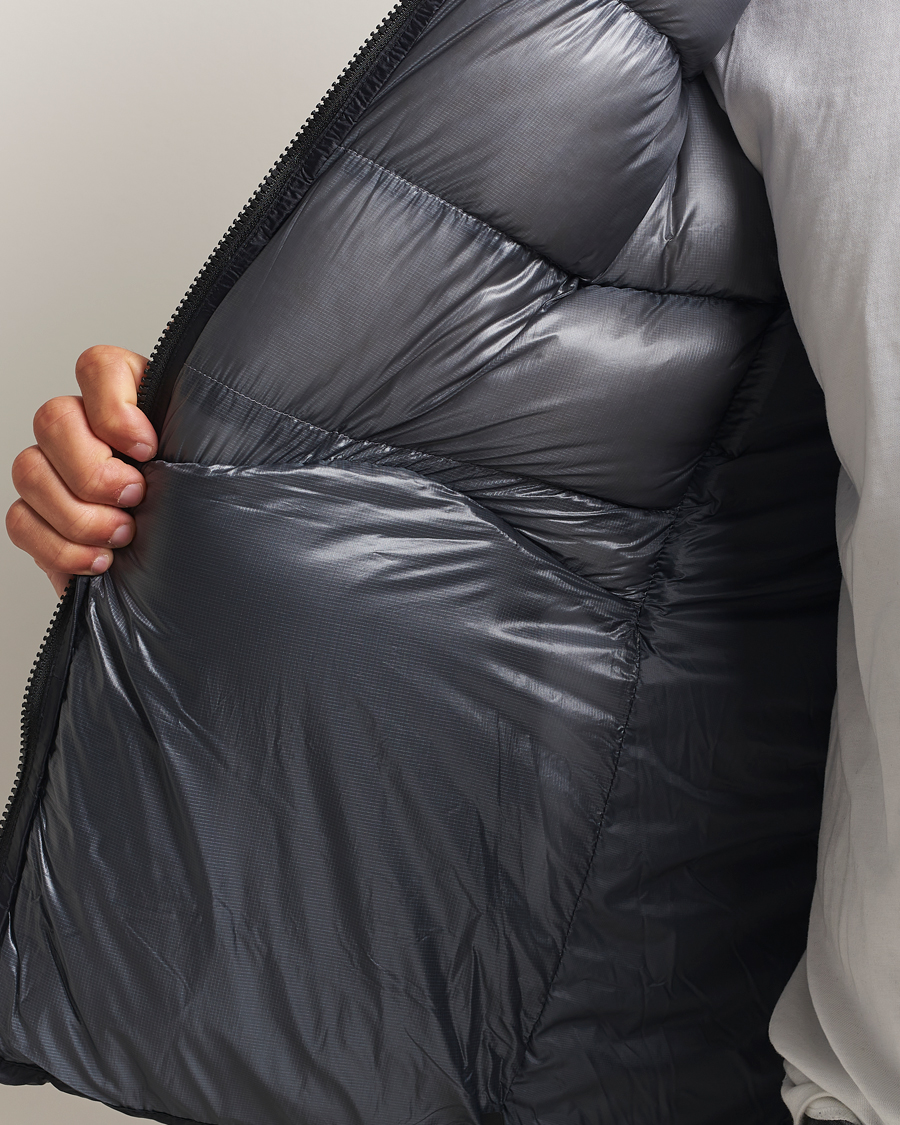 Herre | Jakker | Peak Performance | Helium Diamond Fused Hooded Down Jacket Black/Antarctica