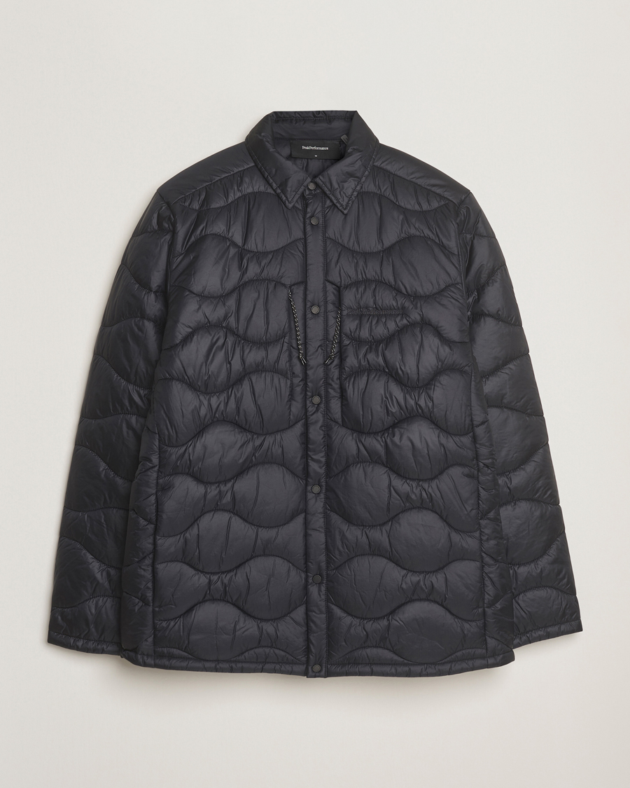 Herre | Jakker | Peak Performance | Helium Overshirt Black