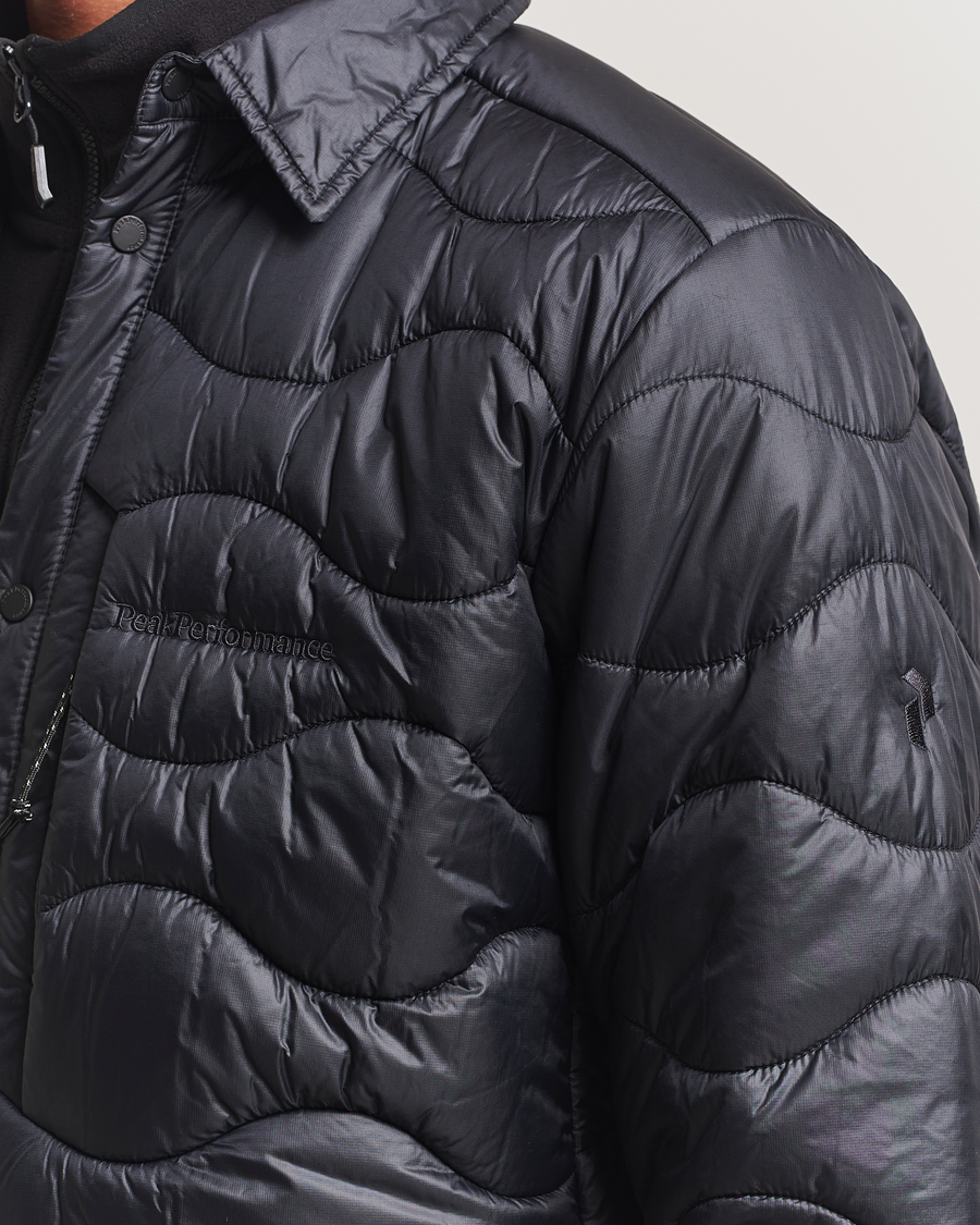 Herre | Jakker | Peak Performance | Helium Overshirt Black