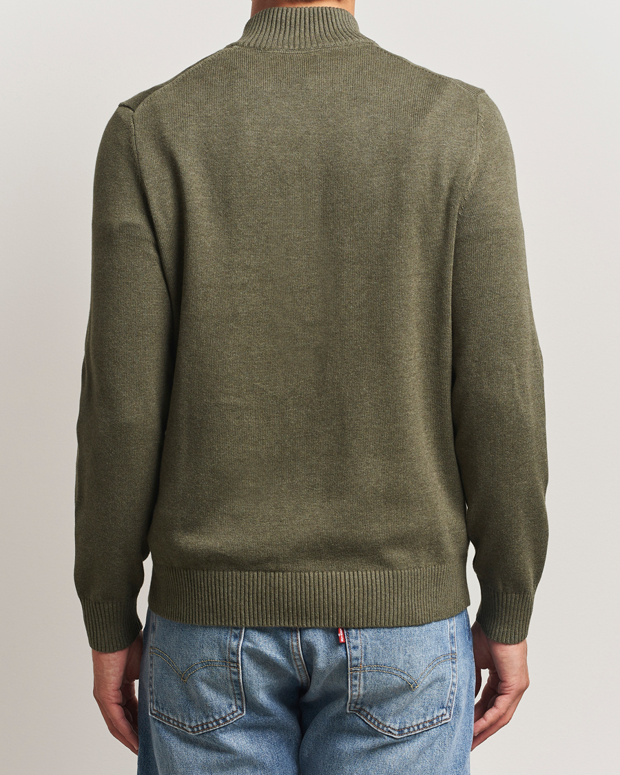 Herre | Gensere | Morris | Darmon Half Zip Olive