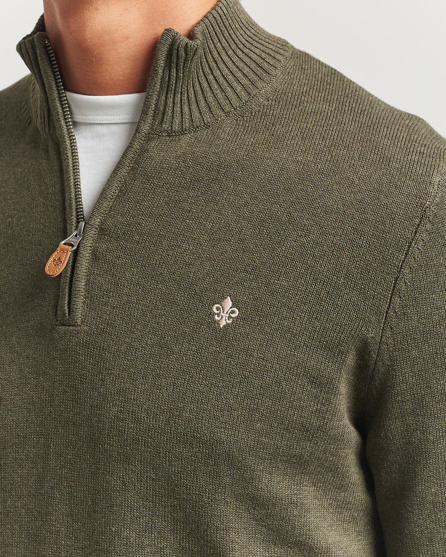 Herre | Gensere | Morris | Darmon Half Zip Olive