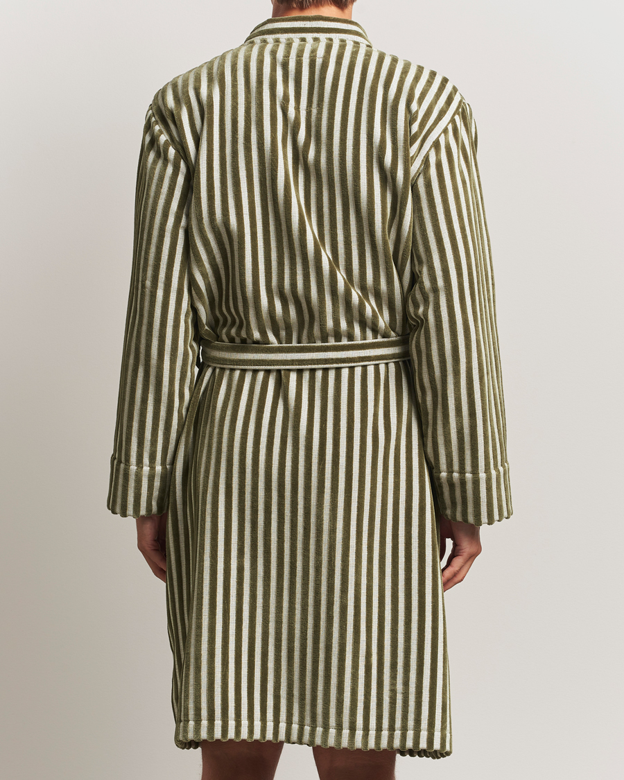 Herre | Pyjamaser og badekåper | OAS | Korto Cotton Robe Green