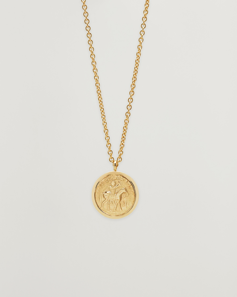 Herre | Smykker | Tom Wood | Coin Pendant Necklace Gold