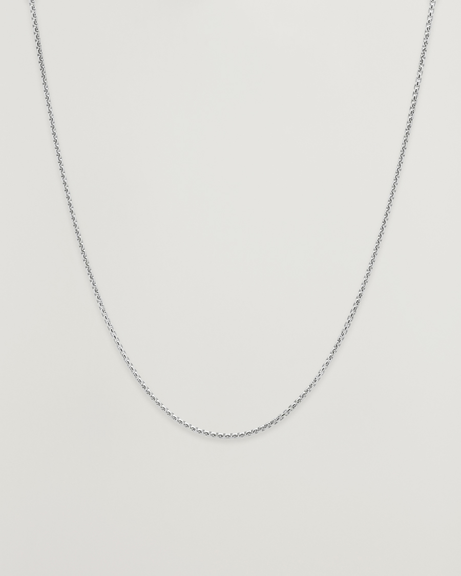 Herre | Smykker | Tom Wood | Lee Chain Slim Silver