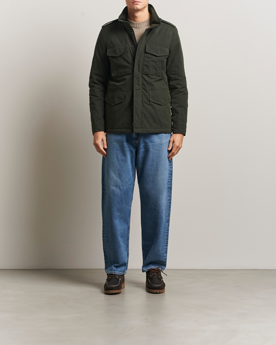Herre | Jakker | Aspesi | Minifield Cotton Field Jacket Military