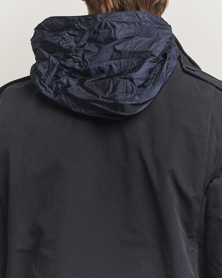 Herre | Jakker | Aspesi | Minifield Cotton Field Jacket Navy