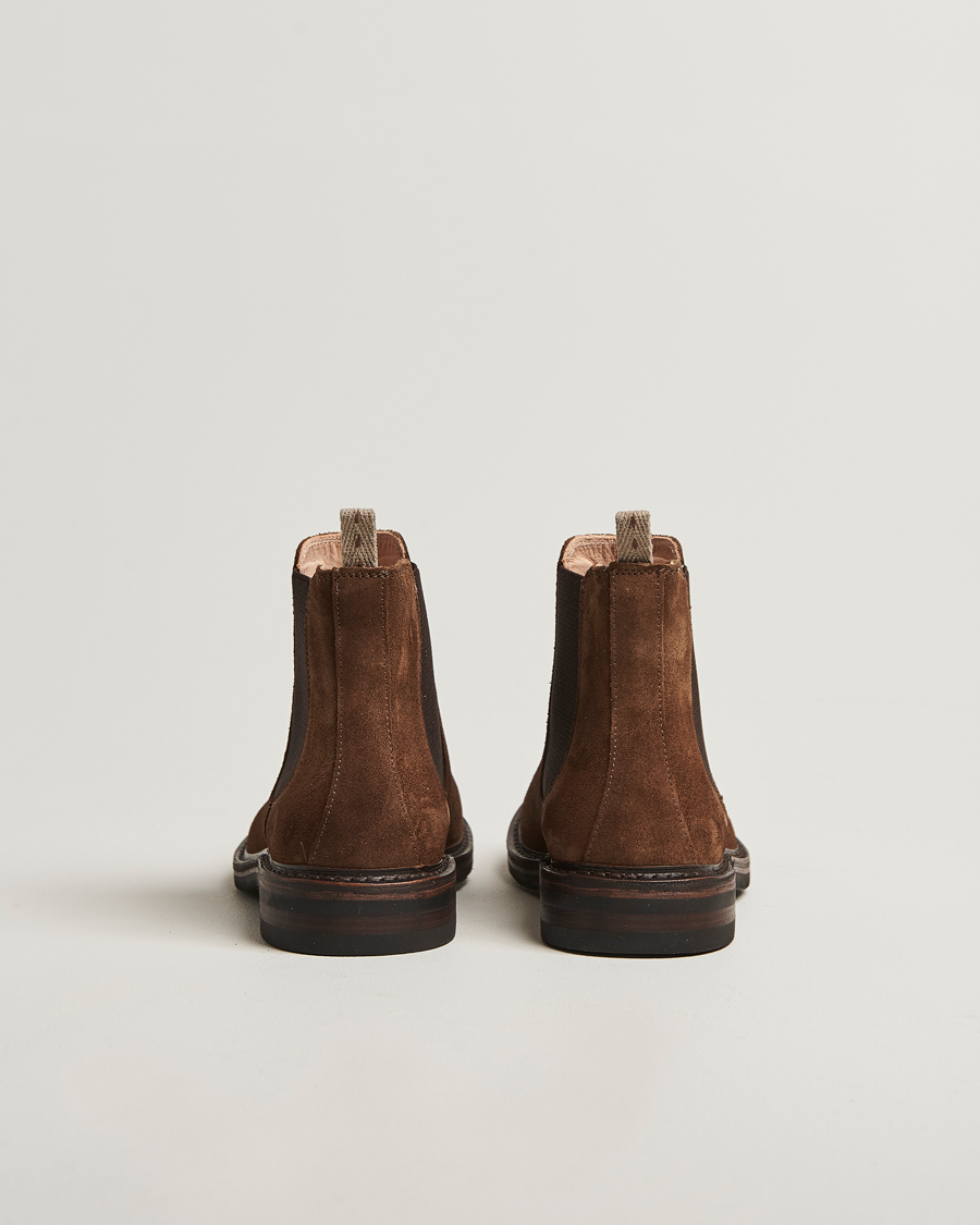 Herre | Støvler | Astorflex | Bitflex Dainite Chelsea Boot Dark Khaki Suede