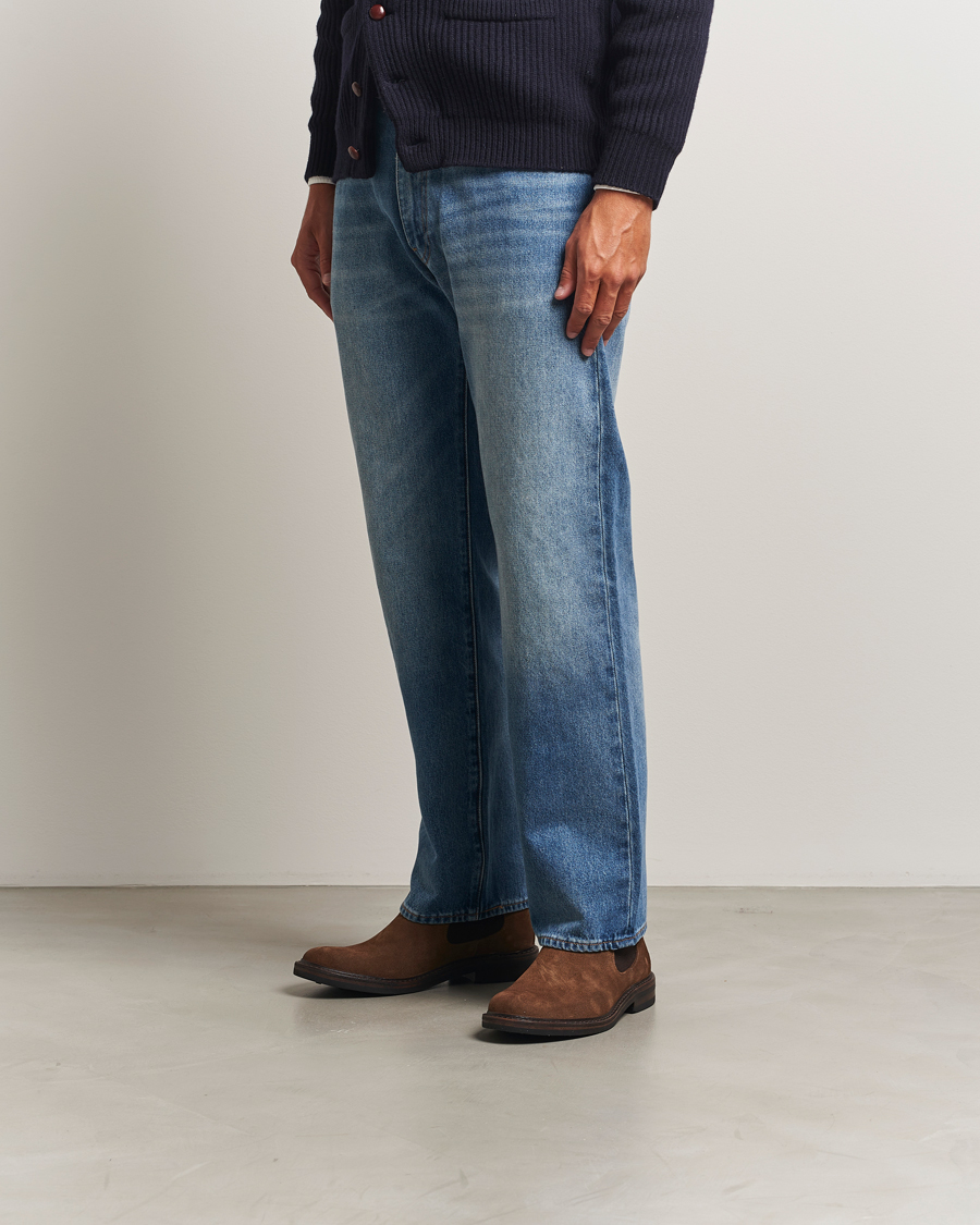 Herre | Støvler | Astorflex | Bitflex Dainite Chelsea Boot Dark Khaki Suede
