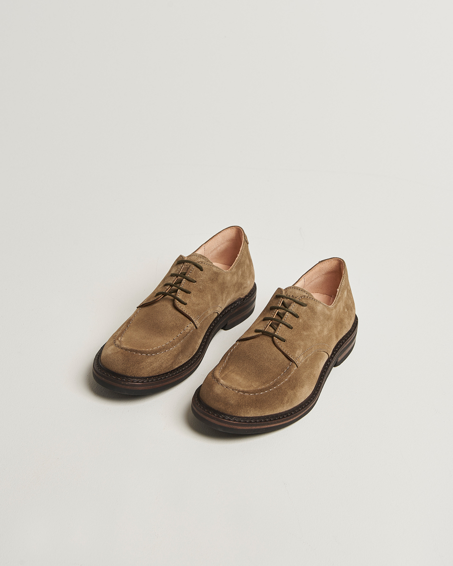 Herre | Derbys | Astorflex | Carlflex Moc Toe Stone Suede