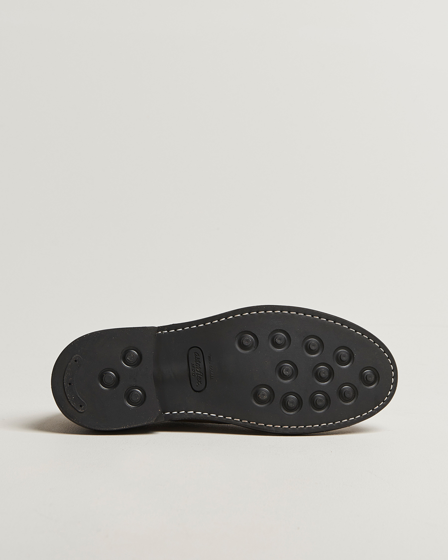 Herre | Derbys | Astorflex | Carlflex Moc Toe Dark Khaki Suede