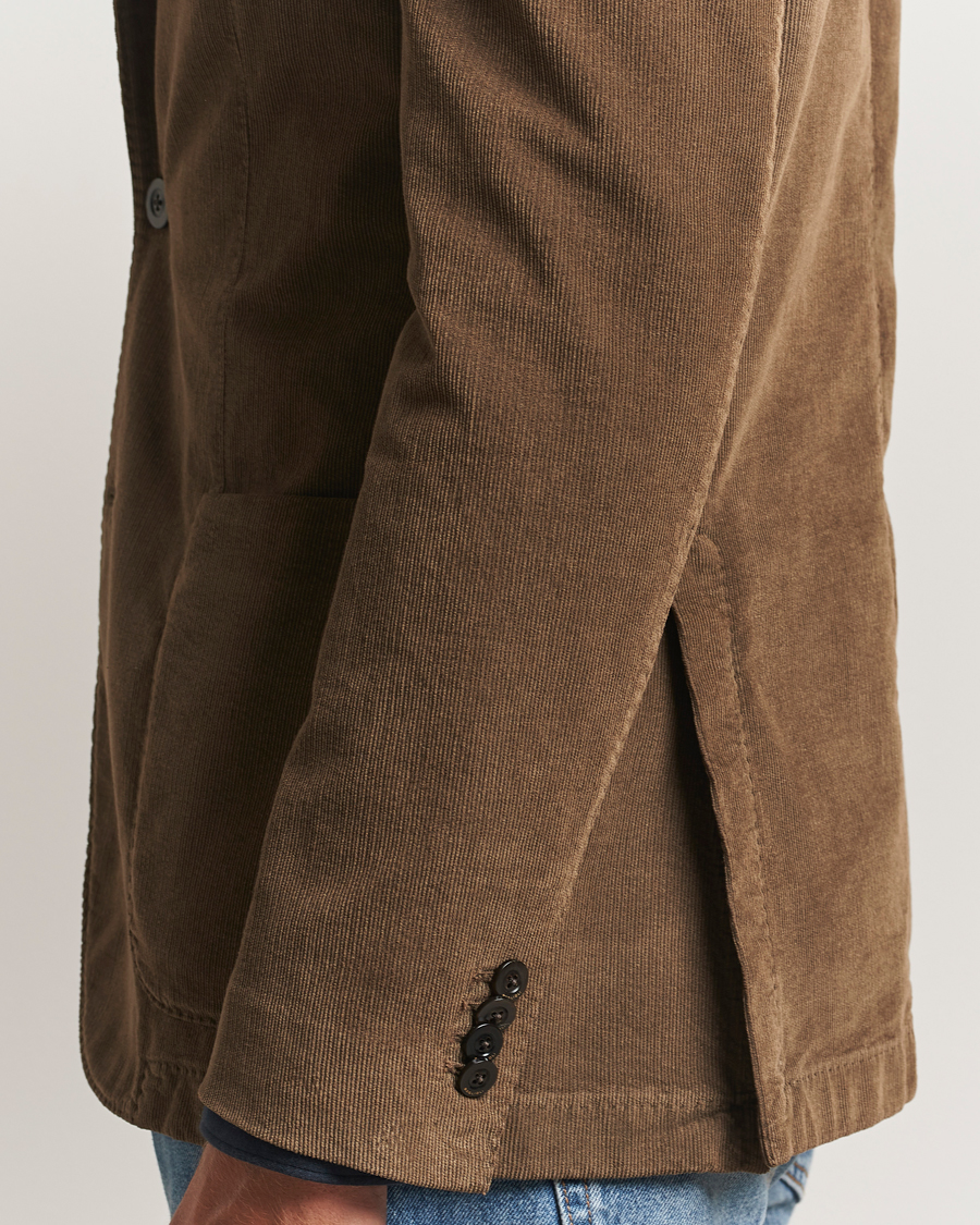 Herre | Dressjakker | Boglioli | K Jacket Corduroy Blazer Brown