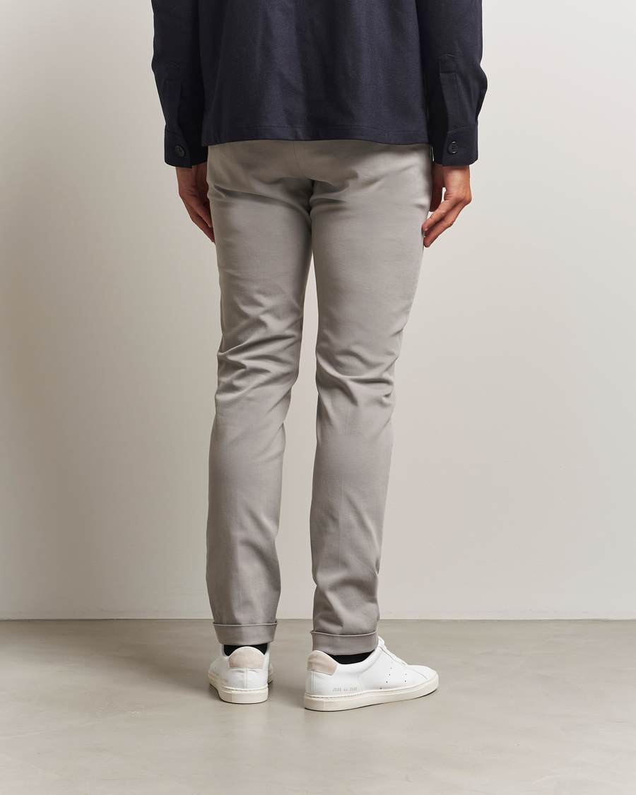 Herre | Bukser | Briglia 1949 | Slim Fit Cotton Stretch Chino Light Grey