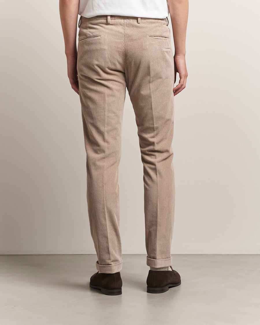 Herre | Bukser | Briglia 1949 | Slim Fit Corduroy Trousers Beige