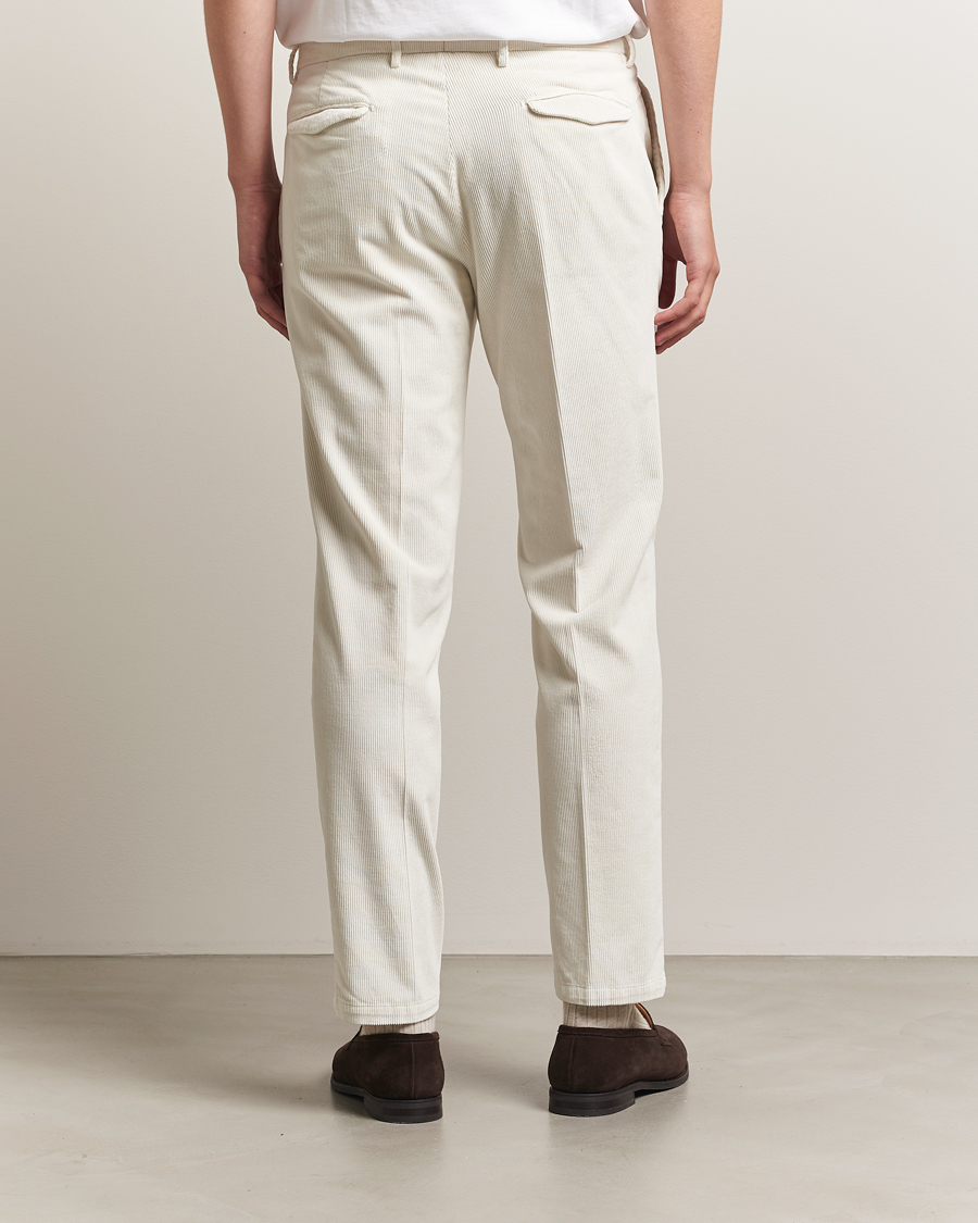Herre | Bukser | Briglia 1949 | Easy Fit Corduroy Trousers Off White