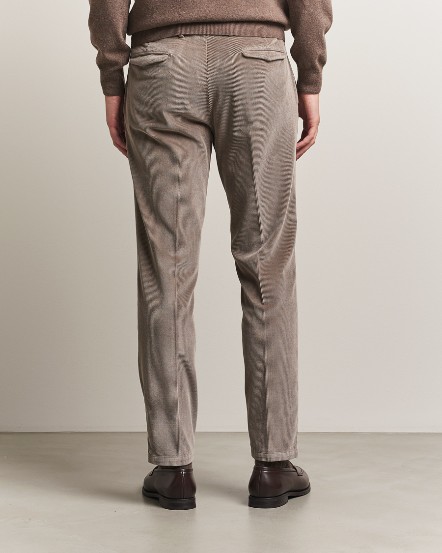 Herre | Bukser | Briglia 1949 | Easy Fit Corduroy Trousers Taupe