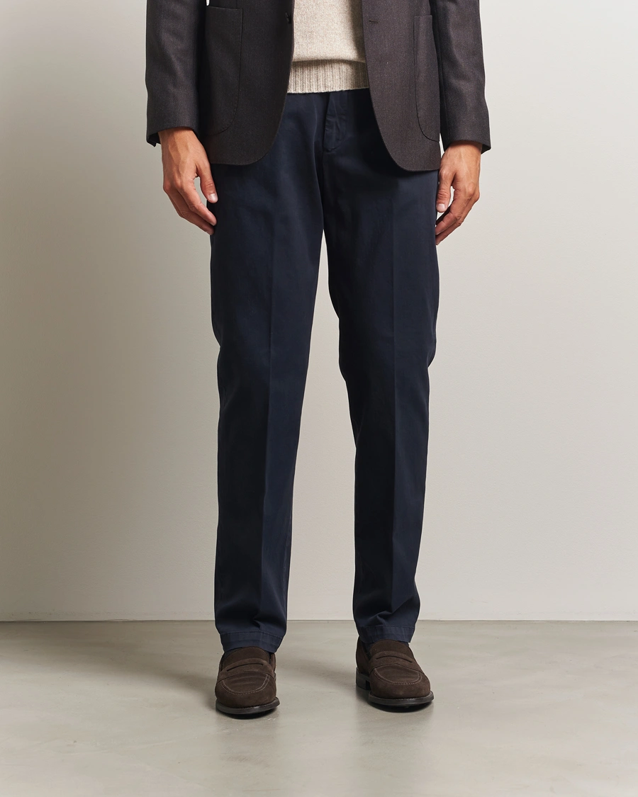 Herre | Bukser | Briglia 1949 | Soho Tailored Easy Fit Chino Navy