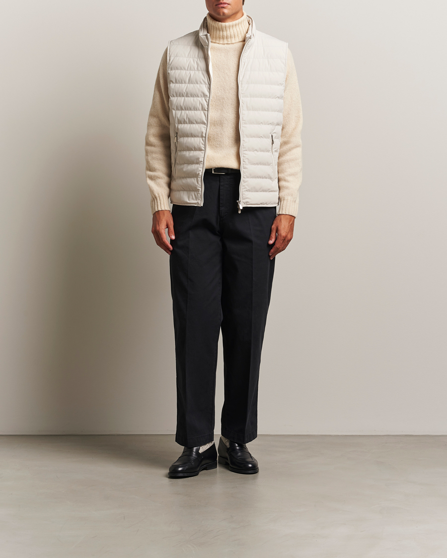 Herre | Vester | Brunello Cucinelli | Nylon Gilet Light Beige