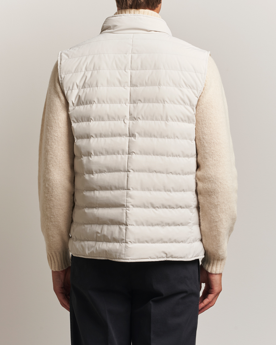 Herre | Vester | Brunello Cucinelli | Nylon Gilet Light Beige