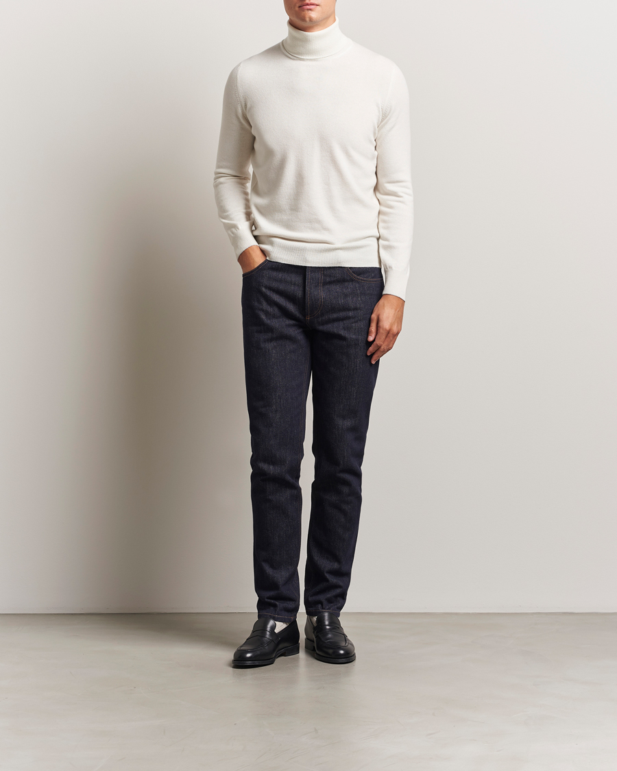 Herre | Gensere | Brunello Cucinelli | 2 Ply Cashmere Rollneck Panama