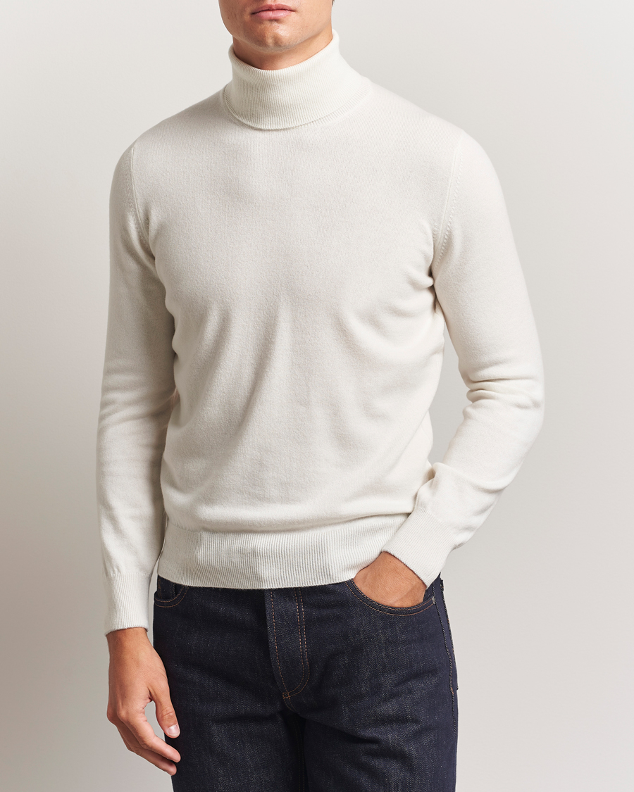 Herre | Gensere | Brunello Cucinelli | 2 Ply Cashmere Rollneck Panama