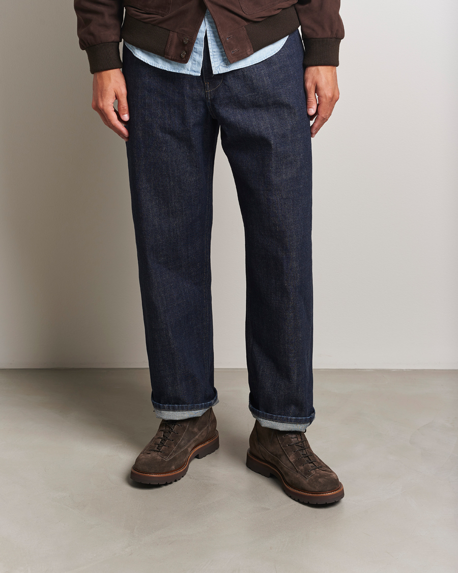 Herre | Støvler | Brunello Cucinelli | Lace Up Boots Dark Brown Suede
