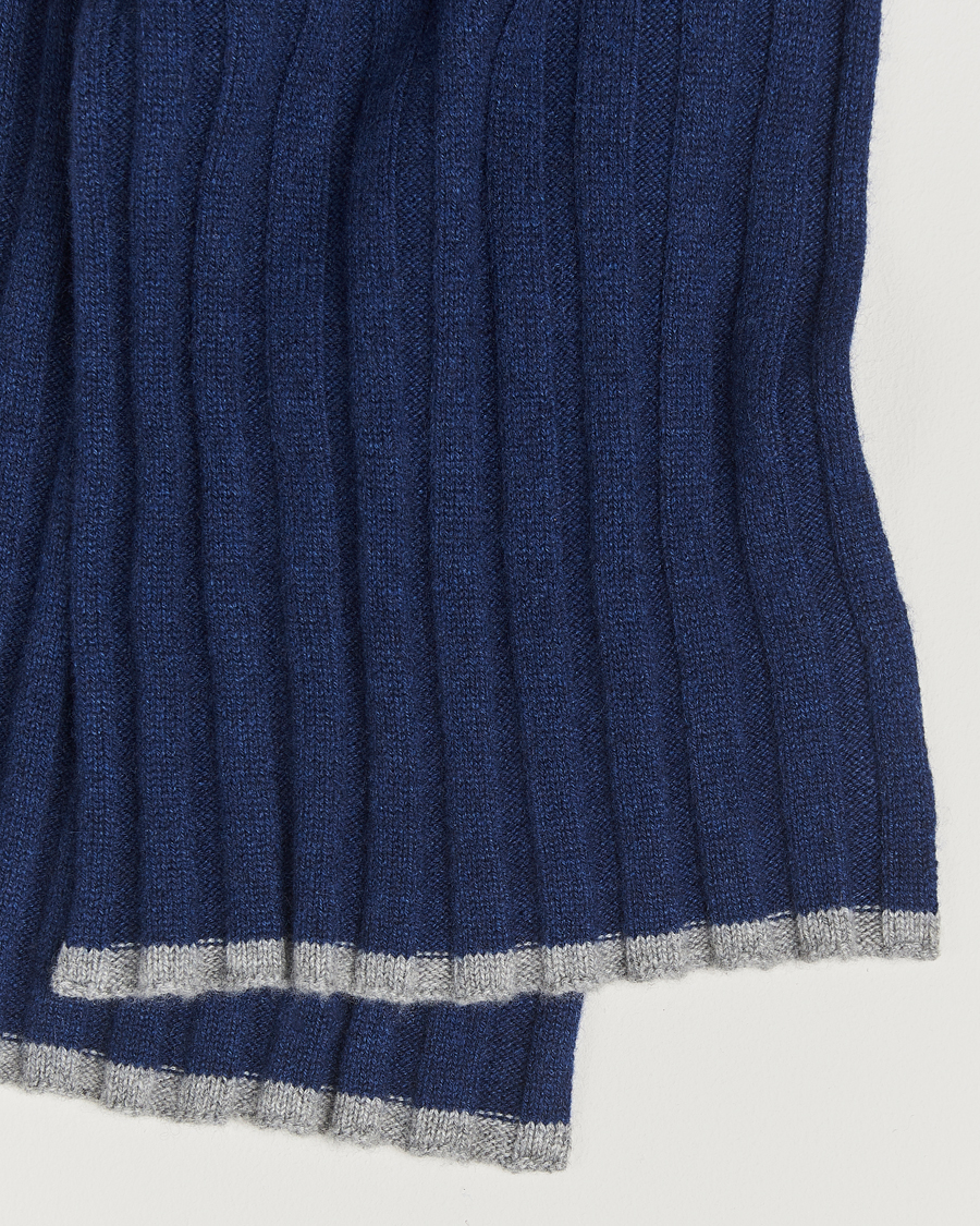 Herre | Skjerf | Brunello Cucinelli | Wool/Cashmere Scarf Navy