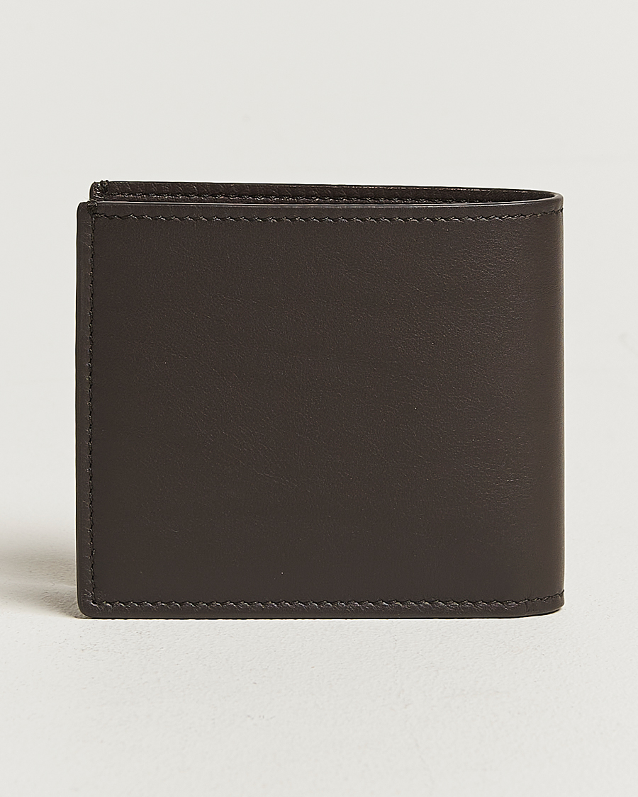 Herre | Lommebøker | Brunello Cucinelli | Leather Wallet Dark Brown Calf